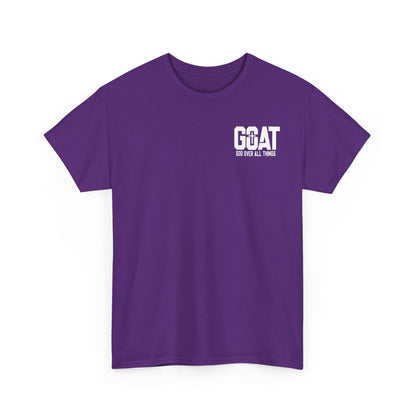 GOAT God Over All Things Short Sleeve Tshirt