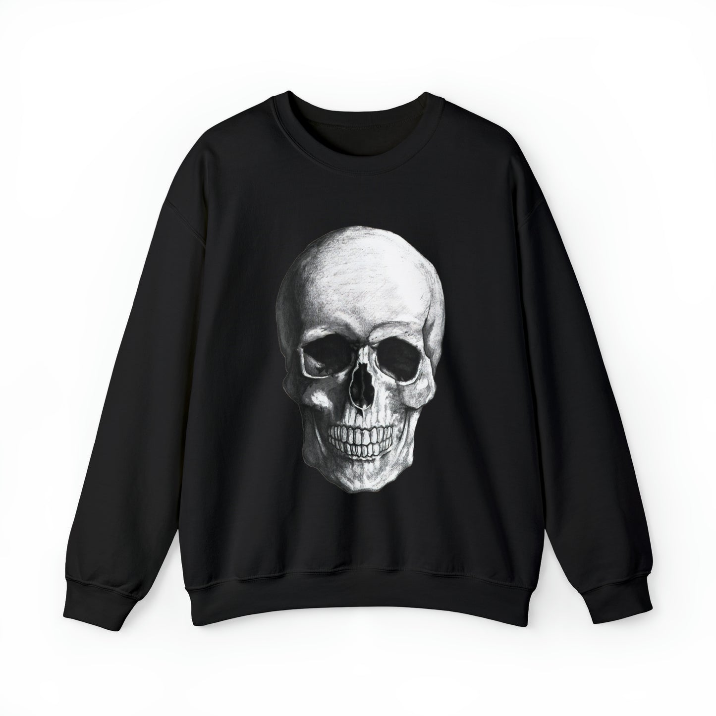 Large Skull Halloween Sweatshirt