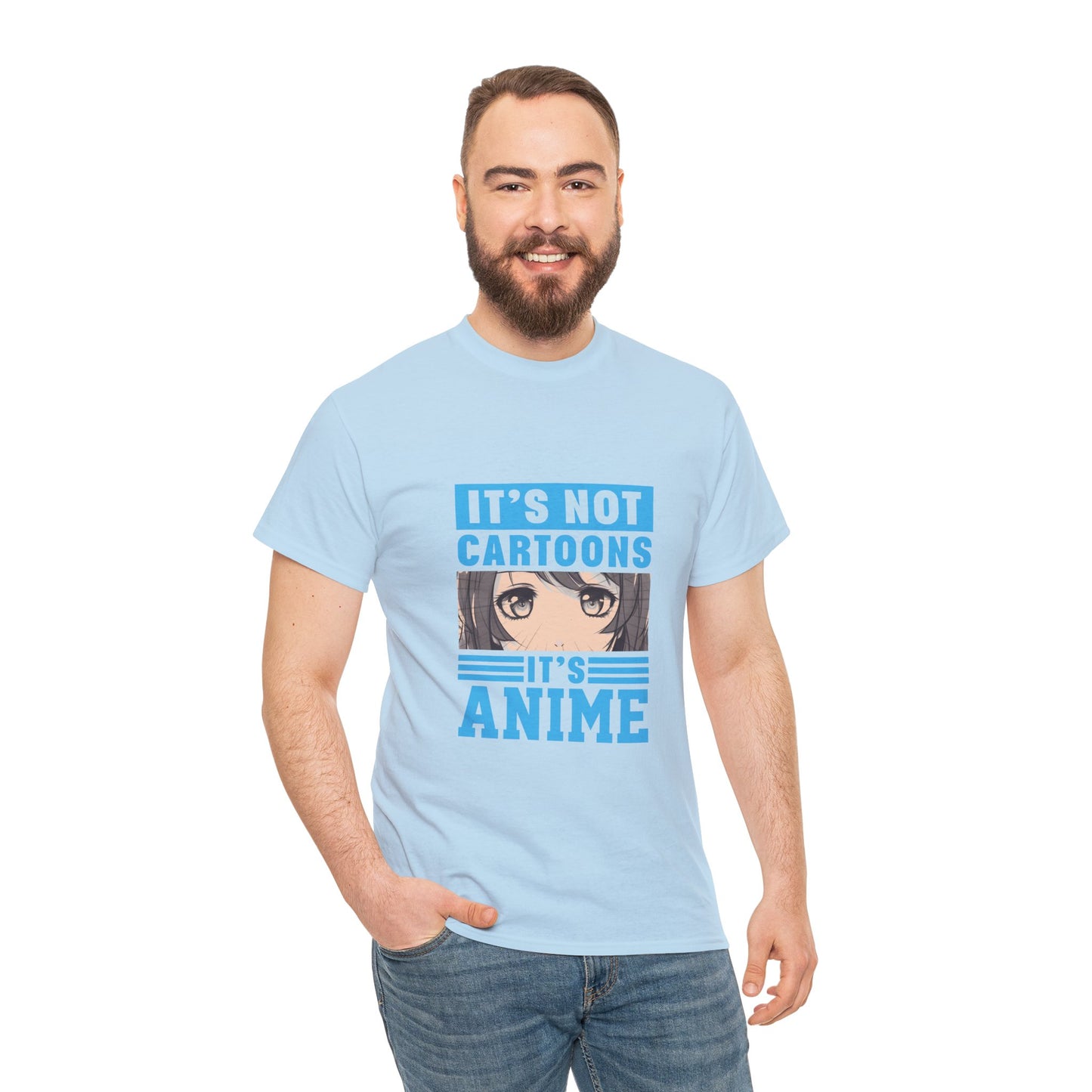 It's Not Cartoons It's Anime Short Sleeve Tee