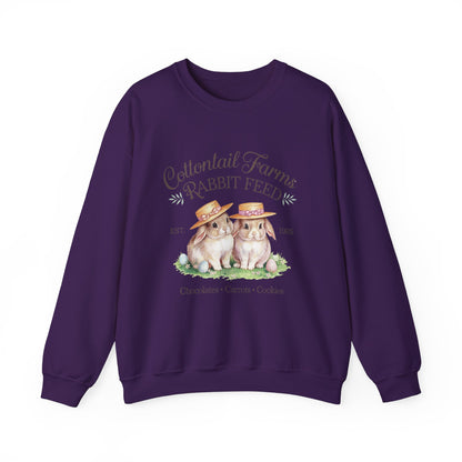 Easter Cottontail Farms Rabbit Feed Sweatshirt