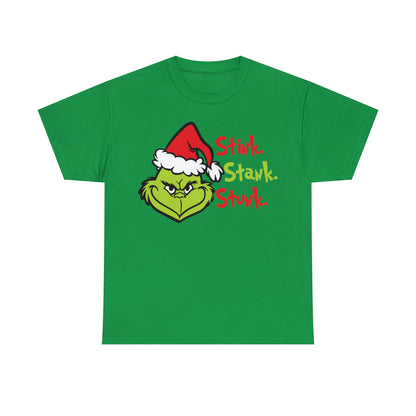 Grinch Stink Stank Stunk Christmas Short Sleeve Tee