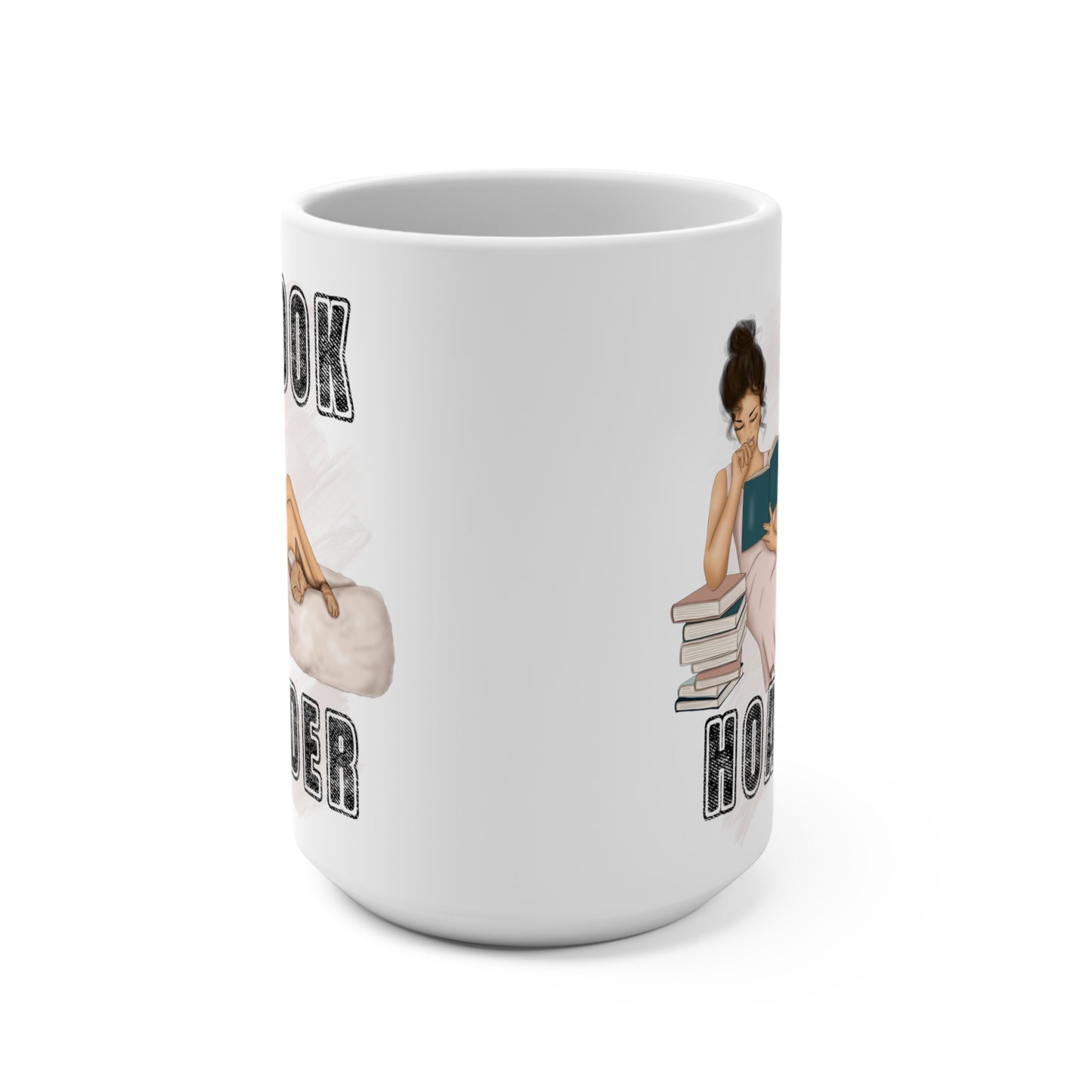 Book Hoarder Mug 15oz