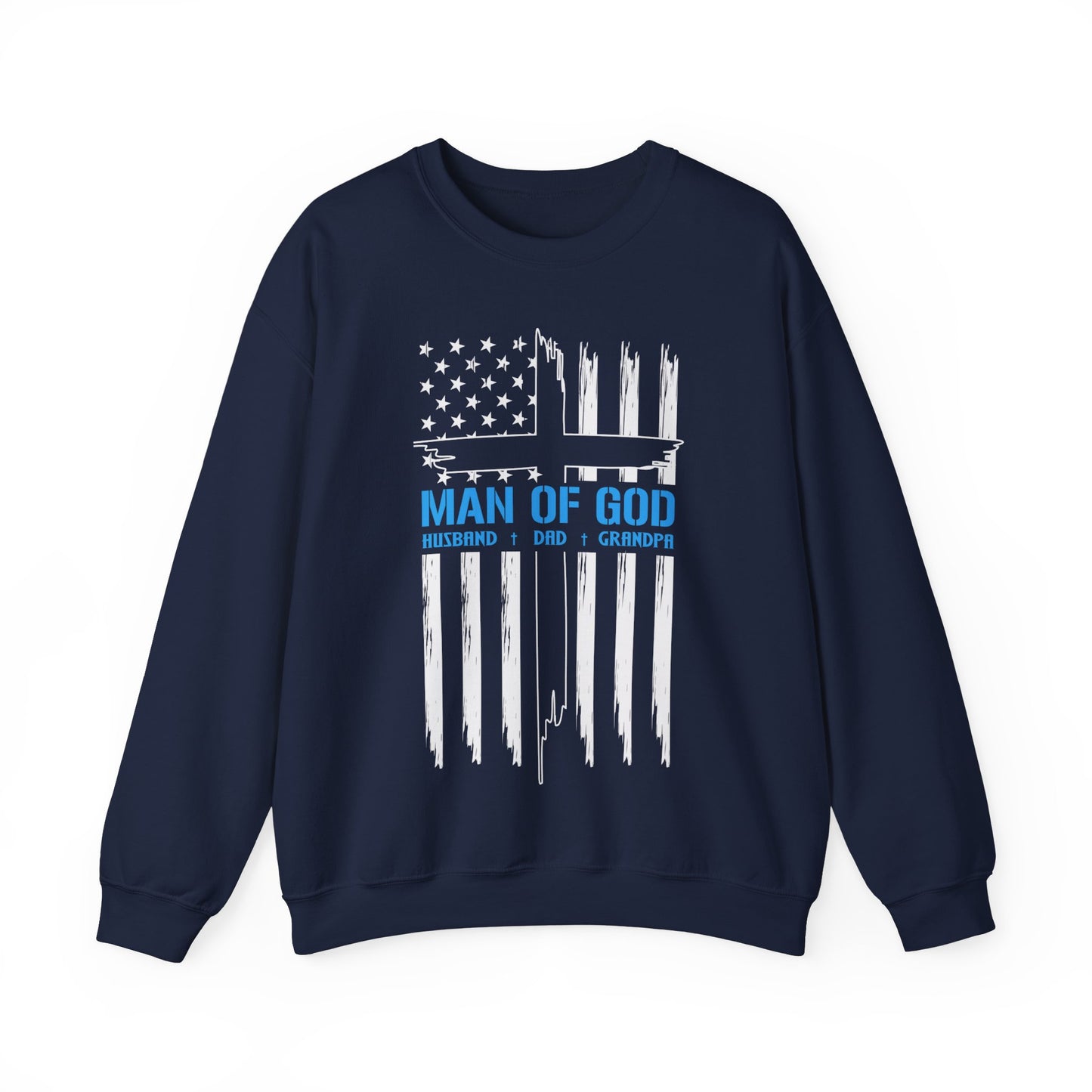 Man Of God Flag Sweatshirt