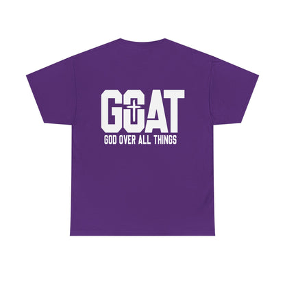GOAT God Over All Things Short Sleeve Tshirt