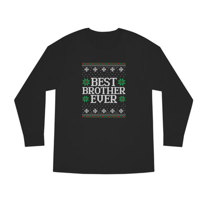 Best Brother Ever Christmas Ugly Sweater Long Sleeve T-shirt