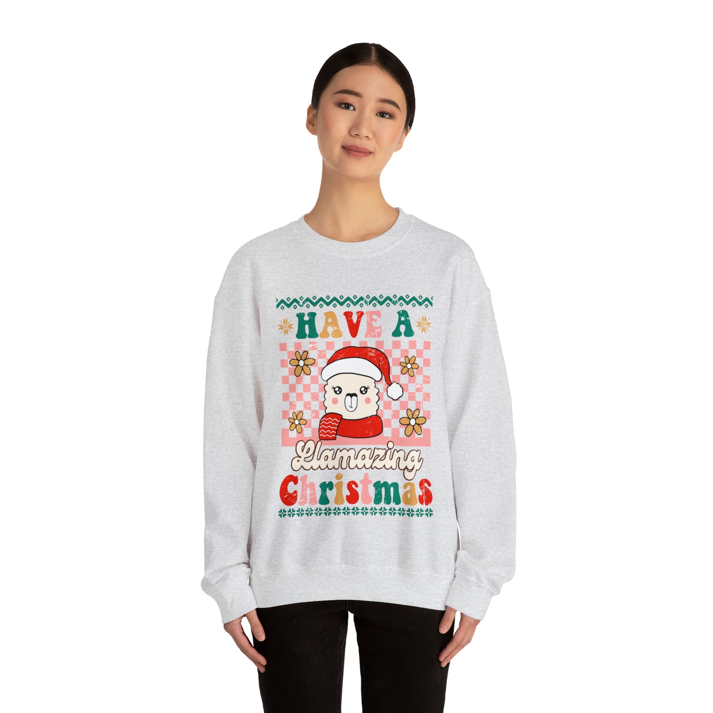 Have a Llamazing Christmas Ugly Sweater Sweatshirt