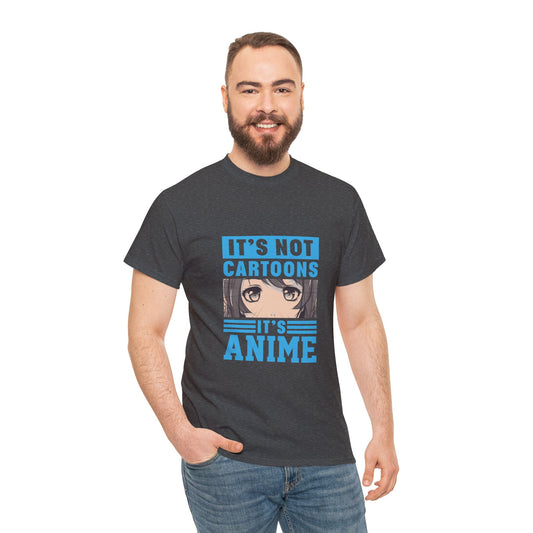 It's Not Cartoons It's Anime Short Sleeve Tee