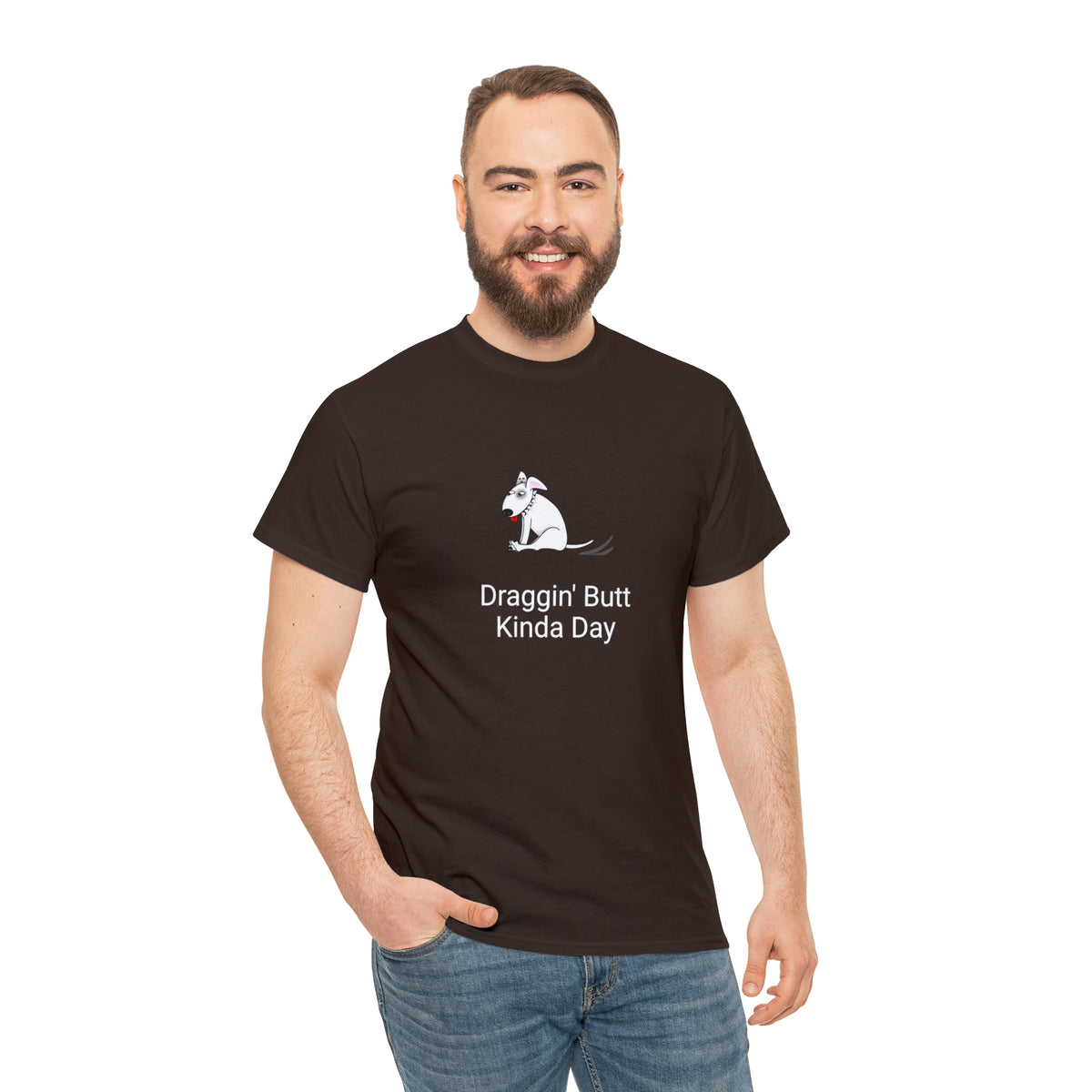 Draggin Butt Kinda Day Unisex Heavy Cotton Tee