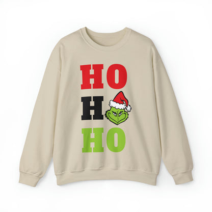 Grinch Ho Ho Ho Christmas Sweatshirt