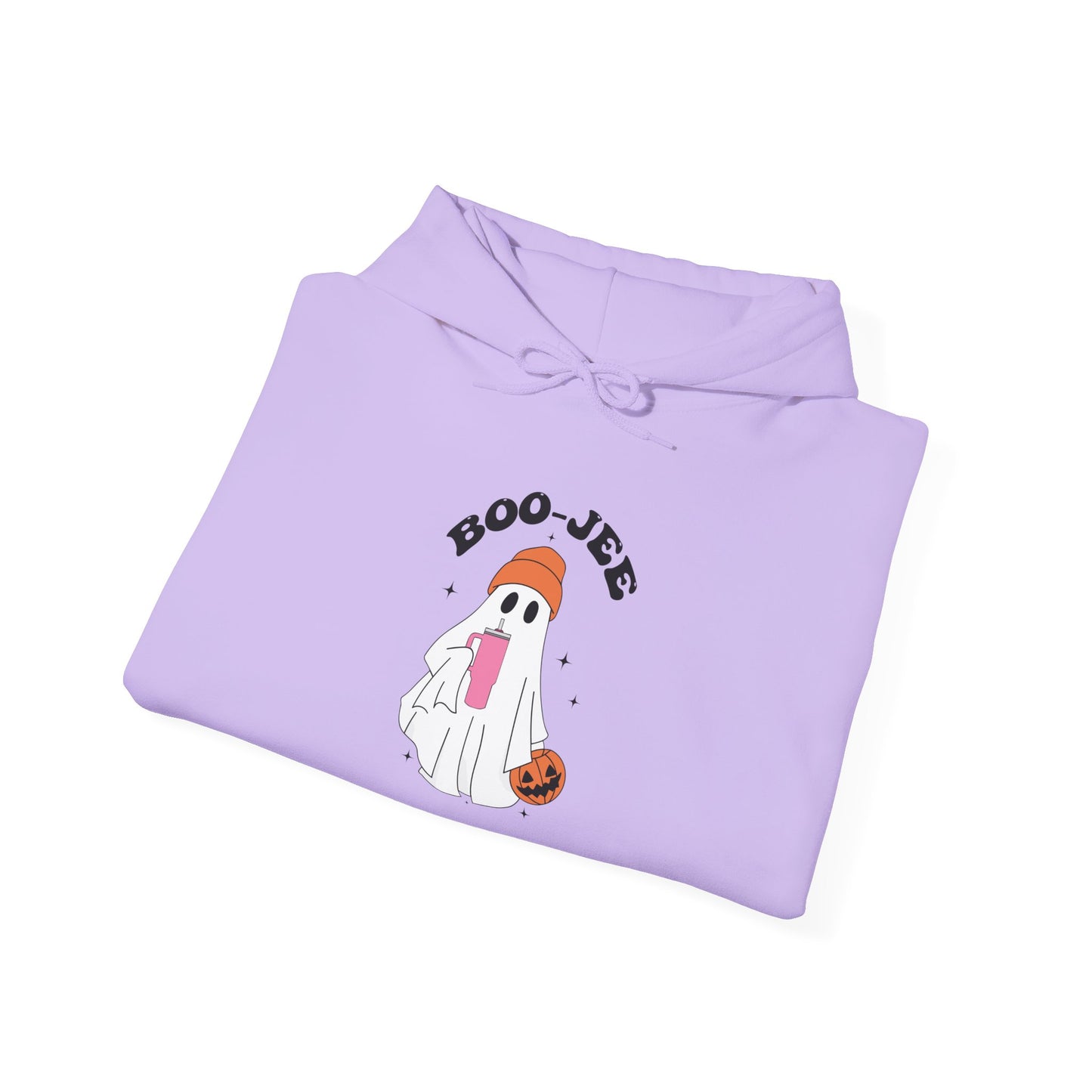 Boo Jee Ghost Halloween Pullover Hoodie