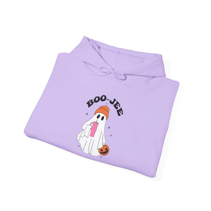 Boo Jee Ghost Halloween Pullover Hoodie