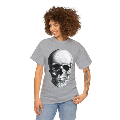 Large Skull Halloween Short Sleeve Tee