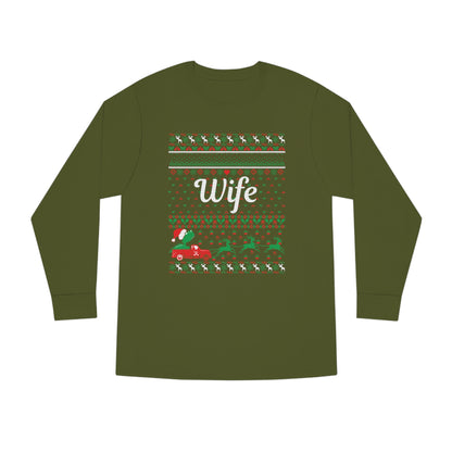 Wife Christmas Ugly Sweater Long Sleeve T-shirt