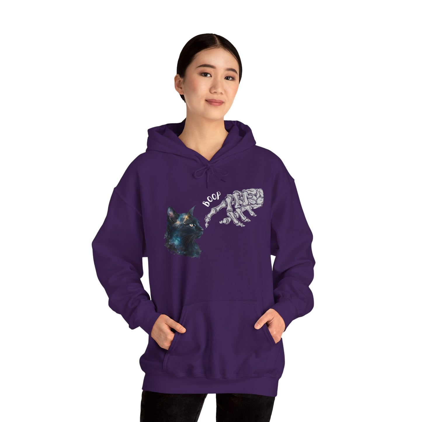 Boop The Cat Design 2 Halloween Pullover Hoodie