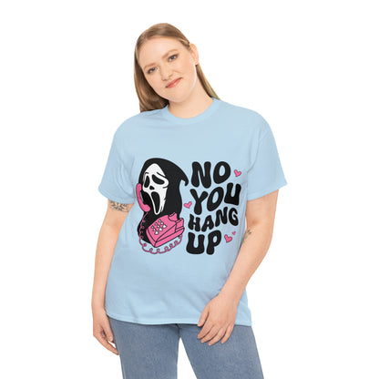 Cute Halloween Grim Reeper Shirt No You Hang Up TShirt Scream Tee