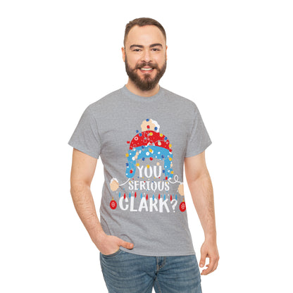 You Serious Clark? with Christmas Lights Short Sleeve Tee