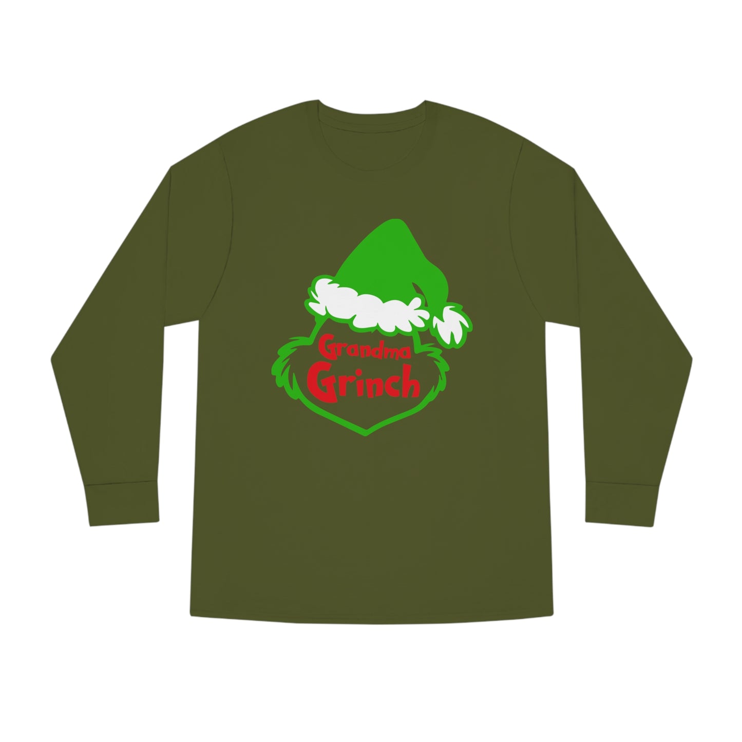 Grandma Grinch Christmas Long Sleeve T-Shirt