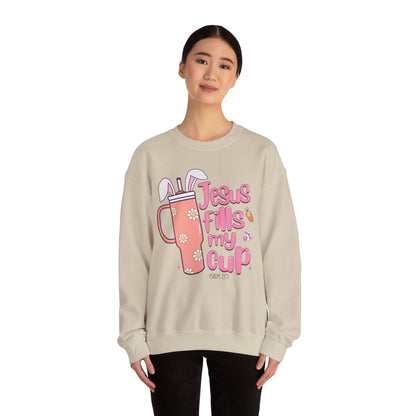 Jesus Fills My Cup Easter Sweatshirt