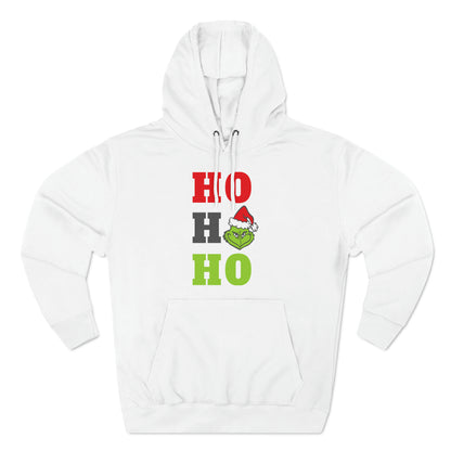 Grinch Ho Ho Ho Christmas Pullover Hoodie