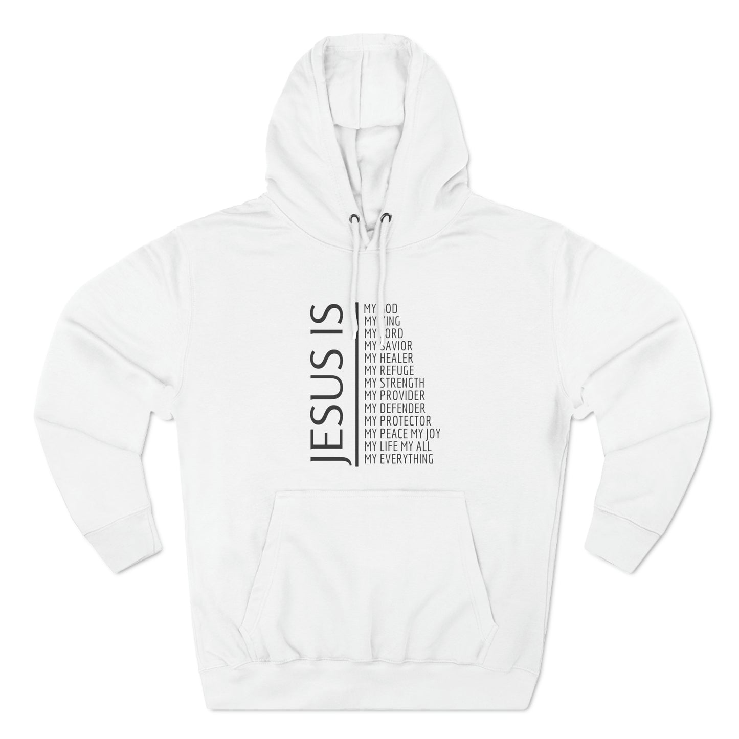 Jesus Is Pullover Hoodie