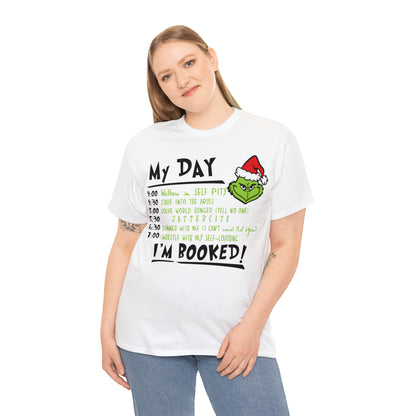 Grinch My Day Christmas Short Sleeve Tee