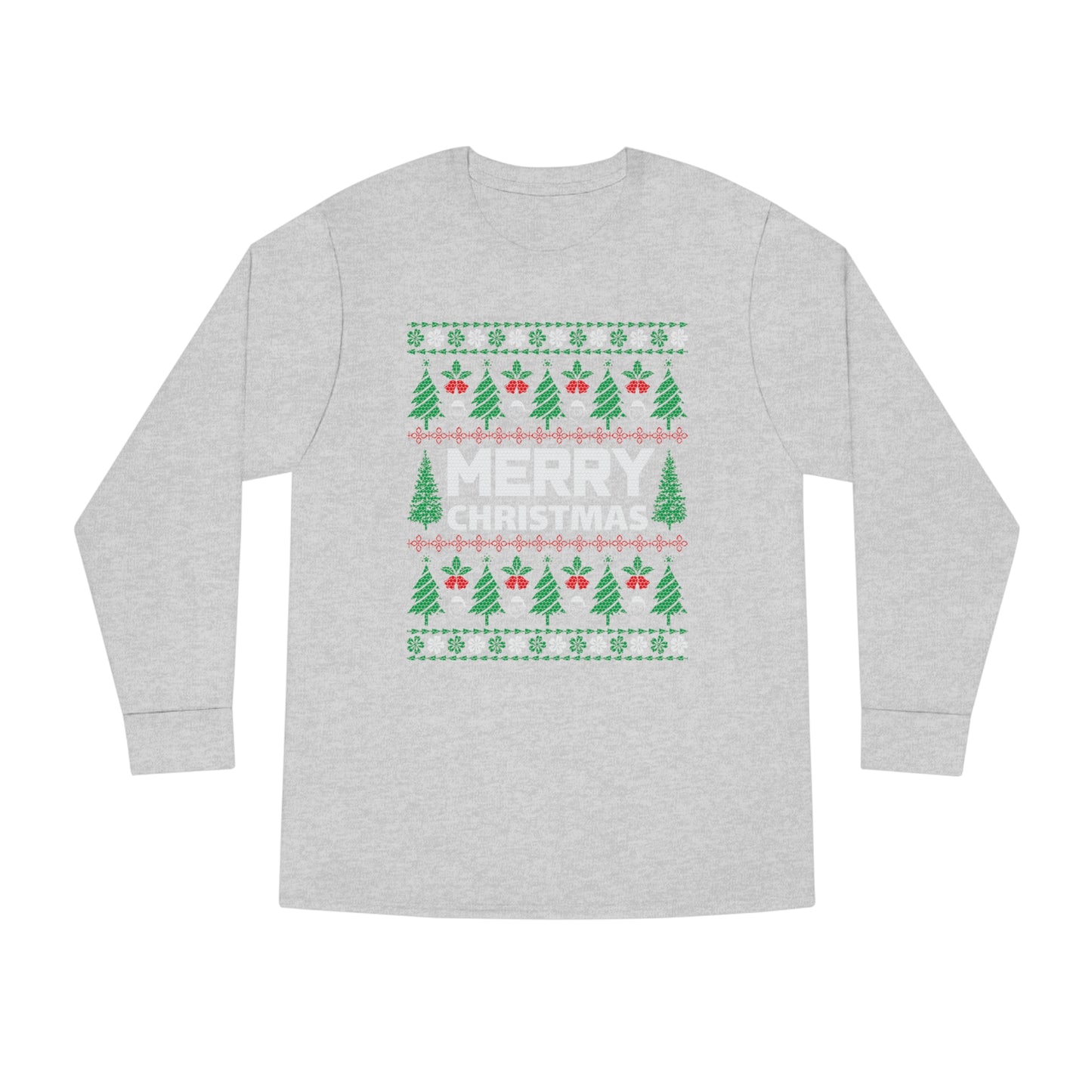 Merry Christmas Ugly Sweater Long Sleeve T-shirt