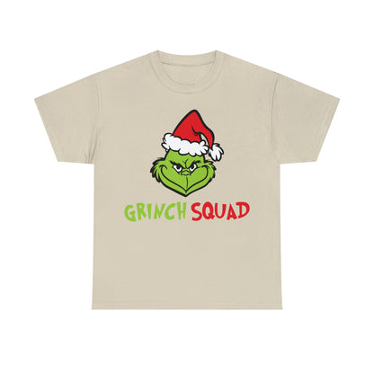 Grinch Squad Christmas Short Sleeve Tee