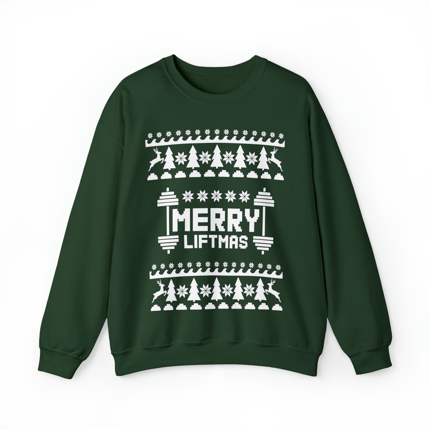 Merry Liftmas Christmas Ugly Sweater Sweatshirt