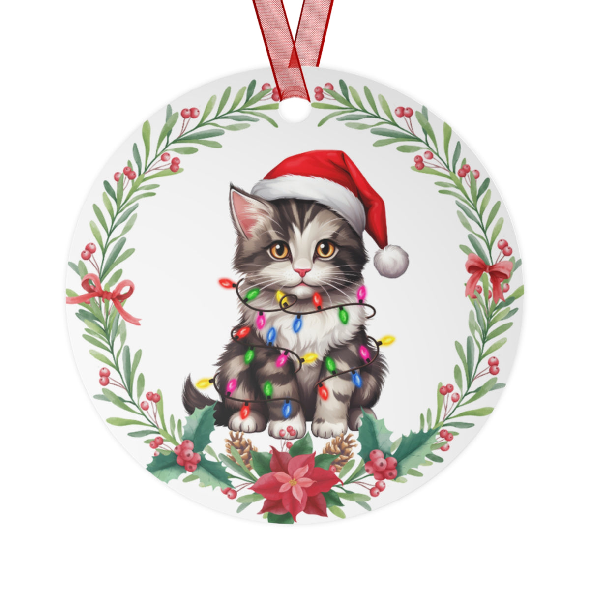 Serrade Petit Cat in Lights Ornament