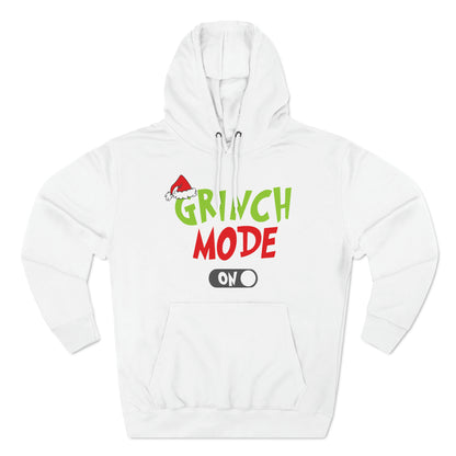 Grinch Mode On Christmas Pullover Hoodie