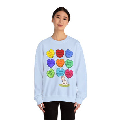 Cow Sweethearts Valentine Sweatshirt