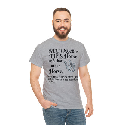 All the horses shirt Unisex Heavy Cotton Tee