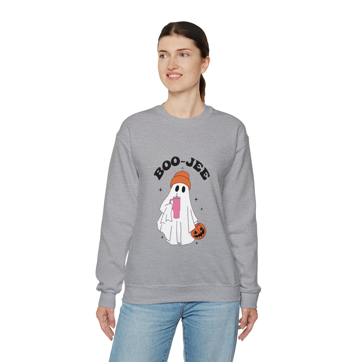 Boo Jee Ghost Halloween Sweatshirt