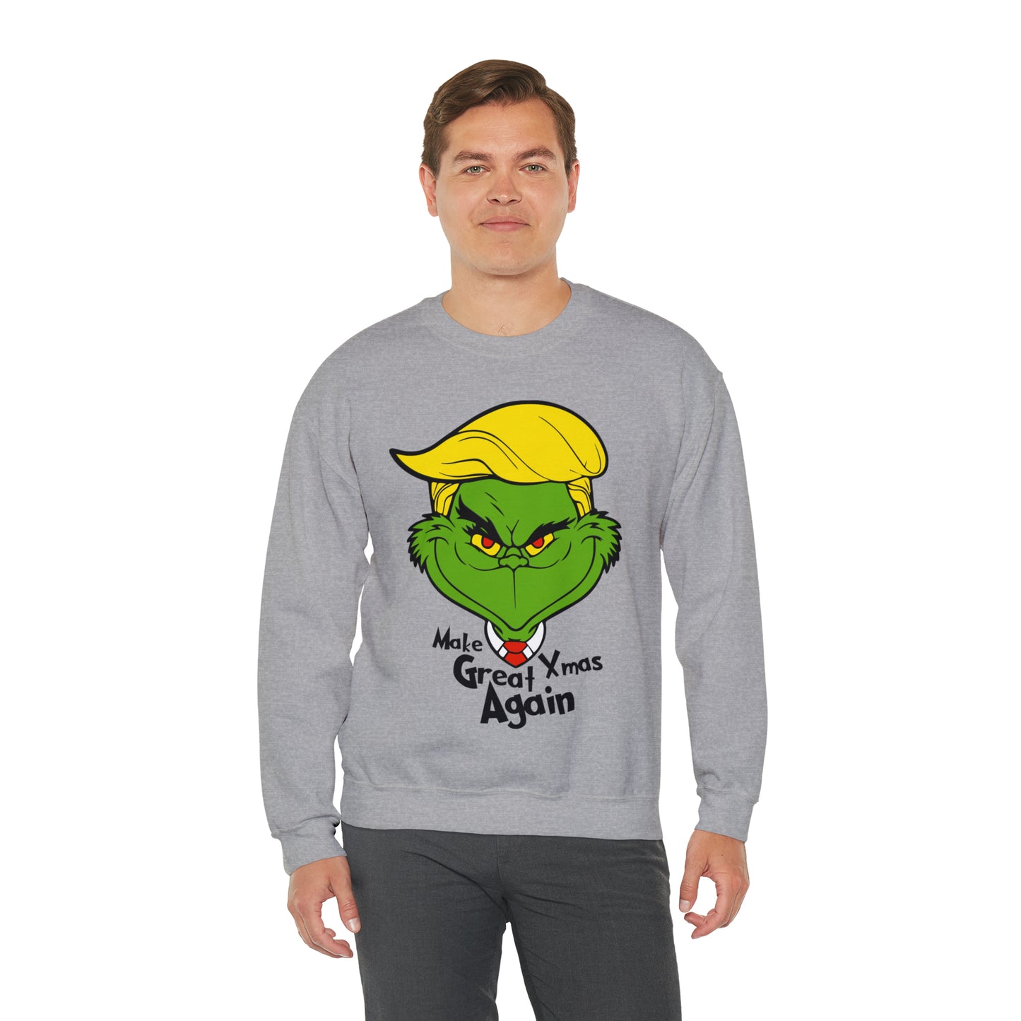 Make Xmas Great Again Grinch Christmas Sweatshirt