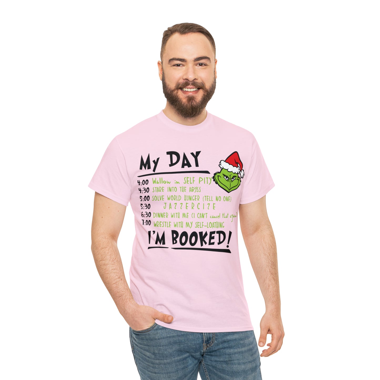 Grinch My Day Christmas Short Sleeve Tee