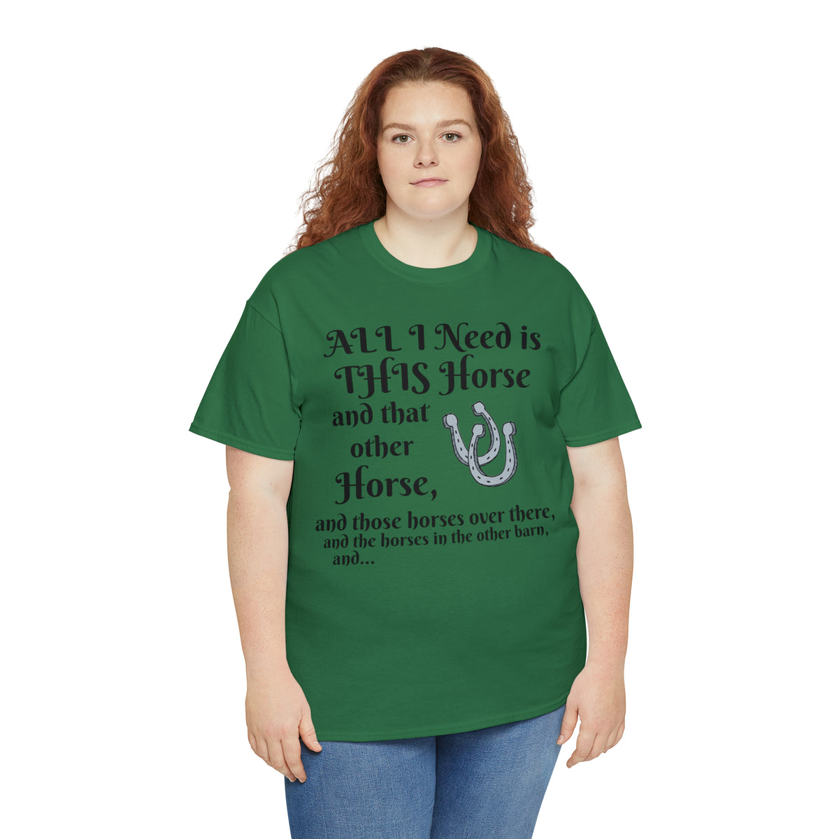 All the horses shirt Unisex Heavy Cotton Tee