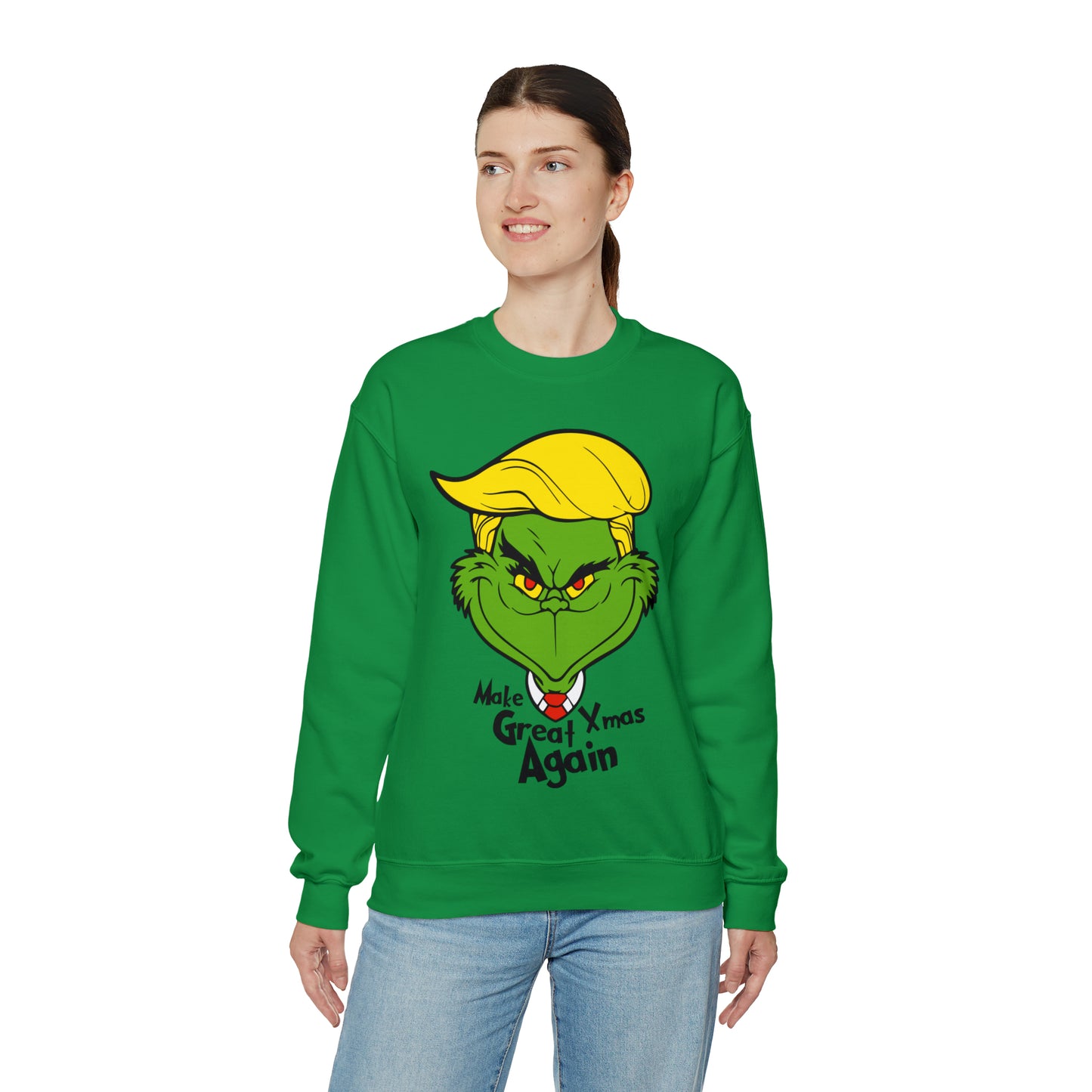 Make Xmas Great Again Grinch Christmas Sweatshirt
