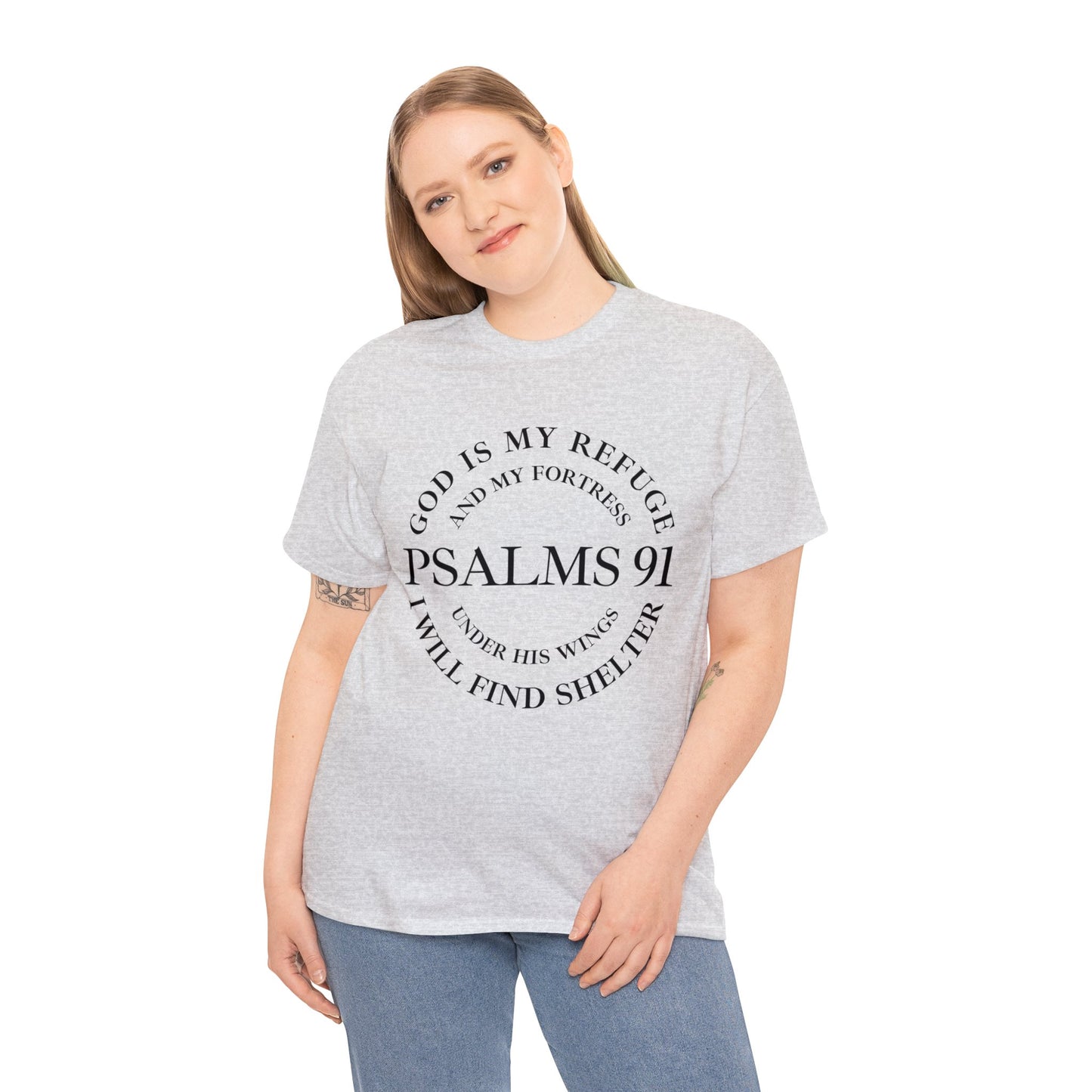 Psalms 91 Short Sleeve Tee