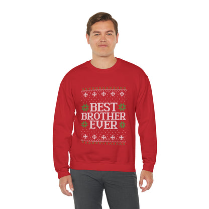 Best Brother Ever Christmas Ugly Sweater Sweatshirt