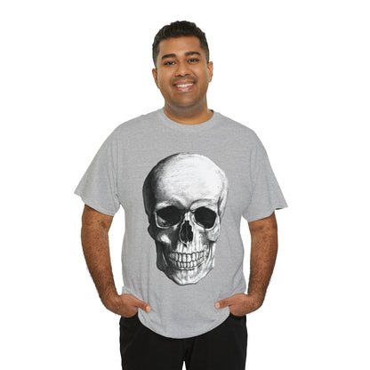 Large Skull Halloween Short Sleeve Tee