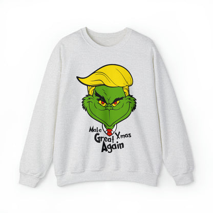 Make Xmas Great Again Grinch Christmas Sweatshirt