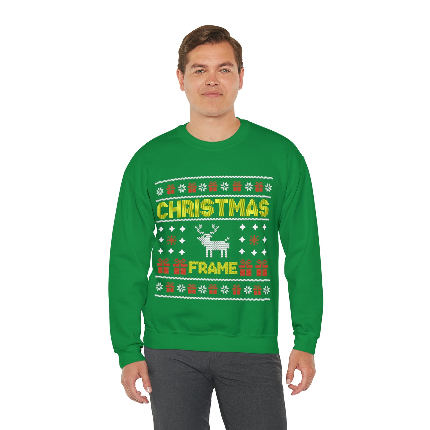 Christmas Frame Ugly Sweater Sweatshirt