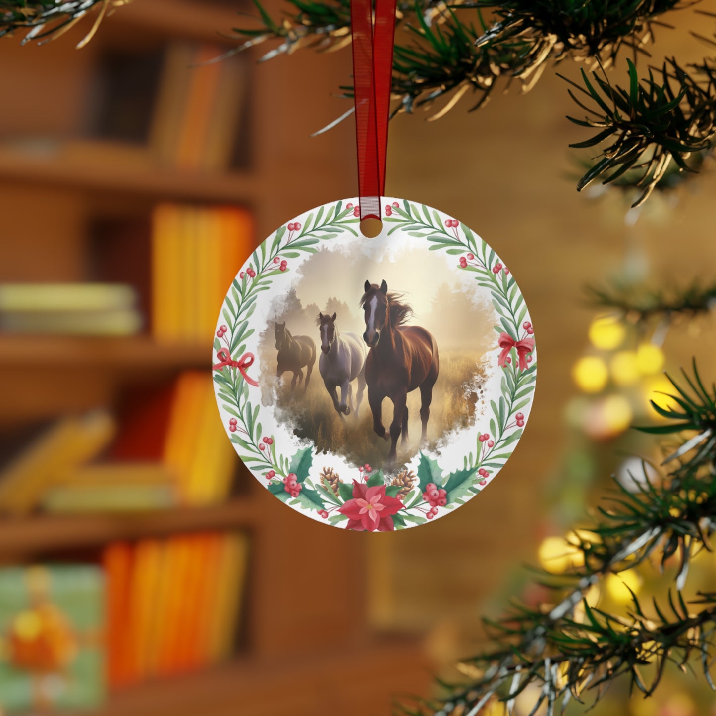 Horses Design 3 Ornament