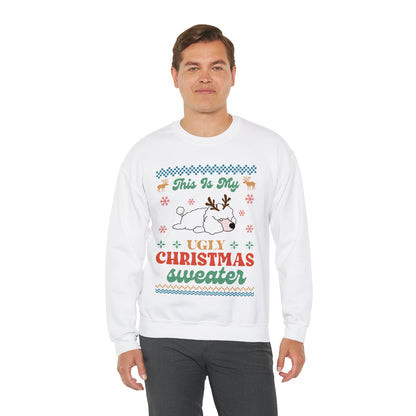 Miniature Poodle This is My Ugly Christmas Sweater Sweatshirt