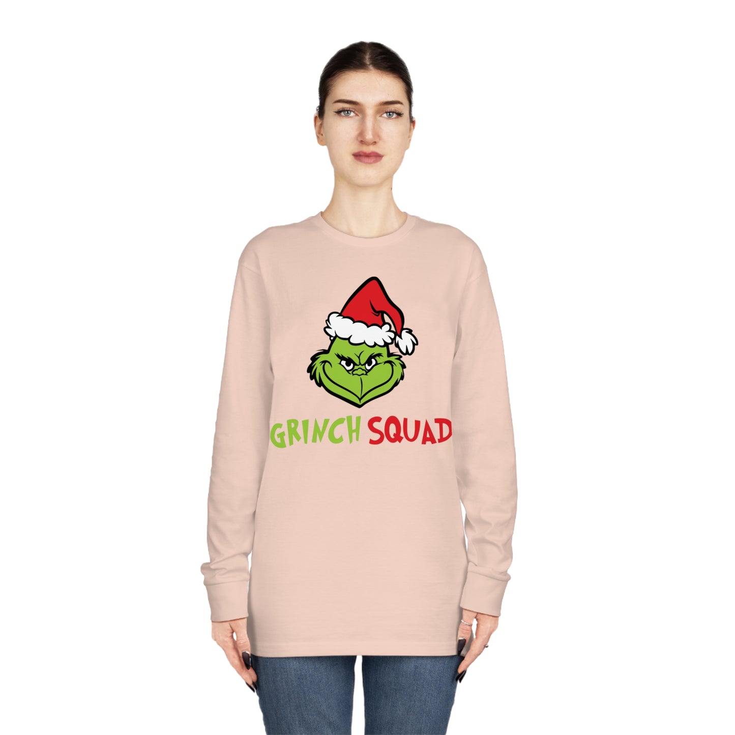 Grinch Squad Christmas Long Sleeve T-Shirt