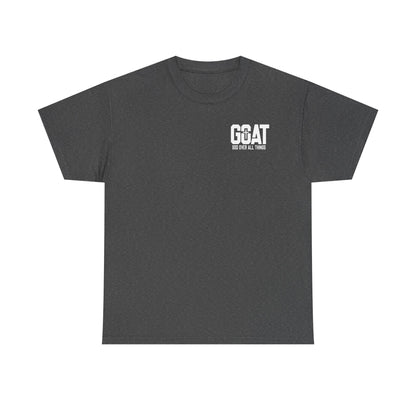 GOAT God Over All Things Short Sleeve Tshirt