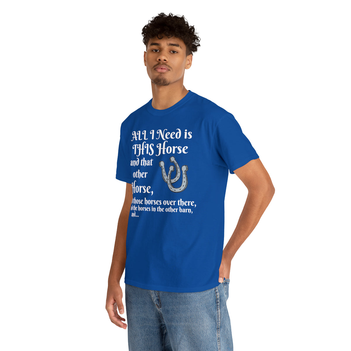 All the horses shirt Unisex Heavy Cotton Tee