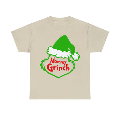 Mommy Grinch Christmas Short Sleeve Tee