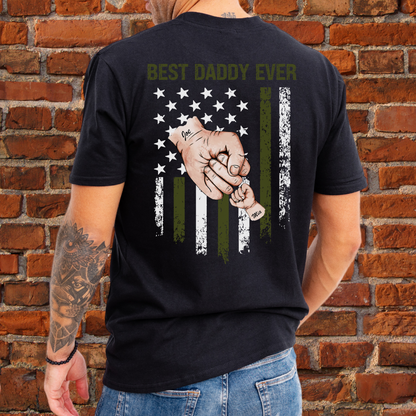 Custom Flag Fist Bump T-Shirt