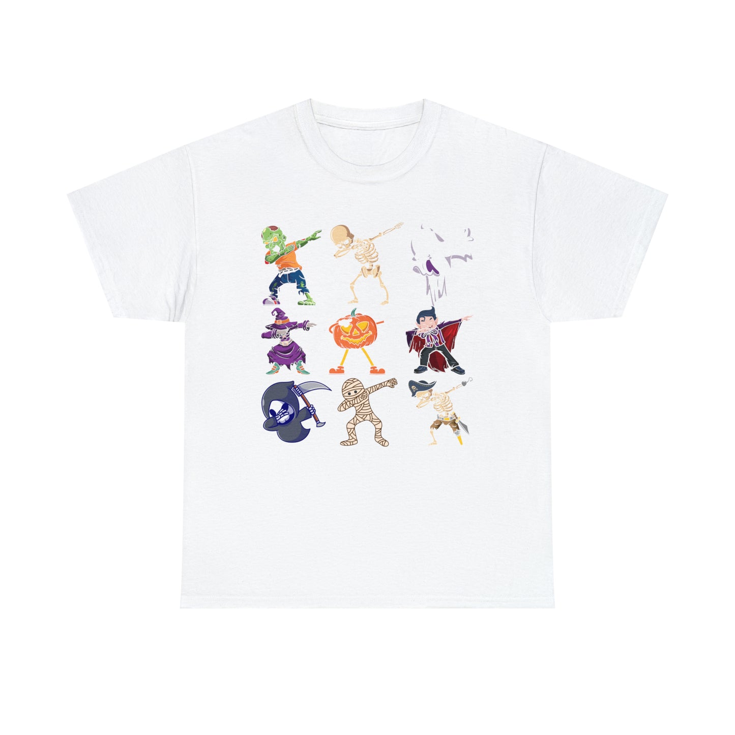 Dabbing Monsters Halloween Short Sleeve Tee